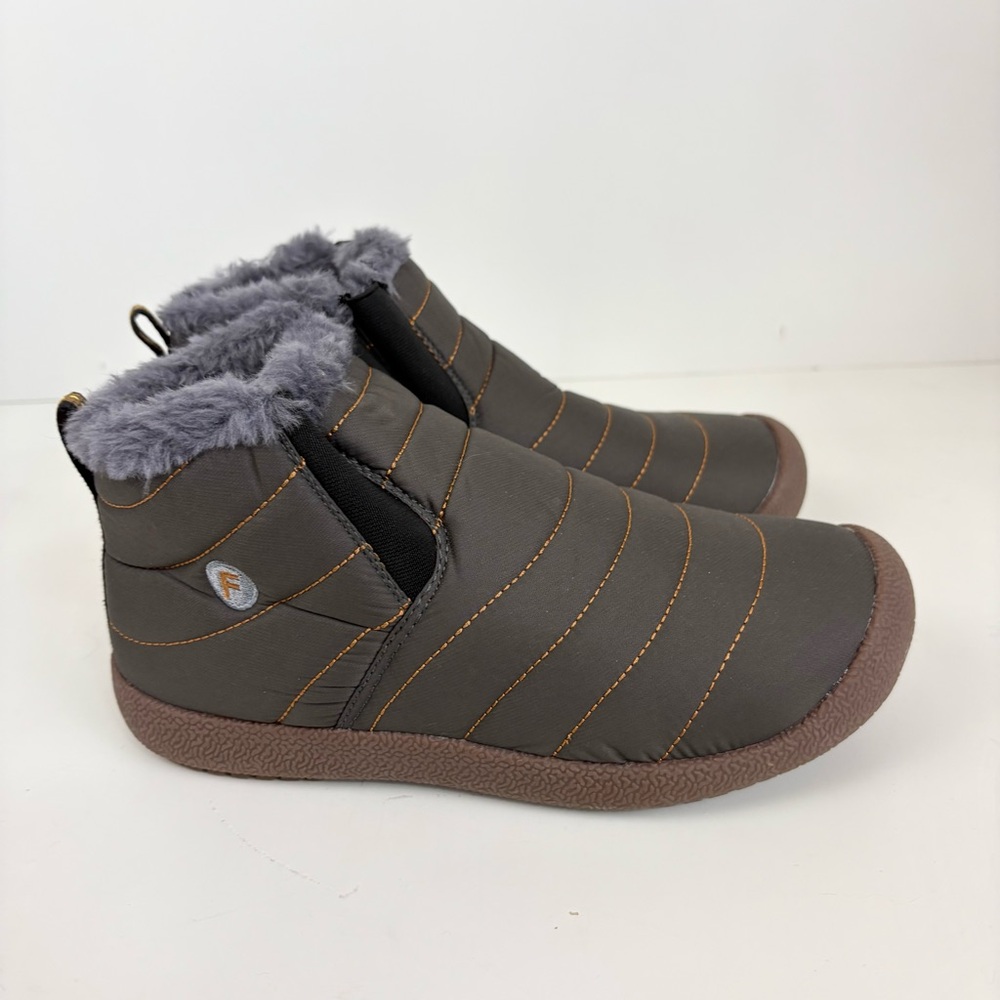 F-Annie Cloth Slip On Indoor Outdoor Slipper Like New Women’s Size 38